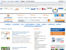 Tablet Screenshot of poscosecha.com